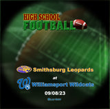 2023 High School Football Smithsburg at Williamsport Blu-Ray
