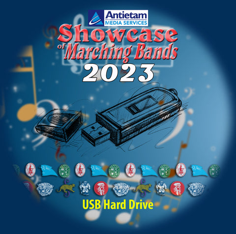 Showcase of Marching Bands 2023 USB Hard Drive