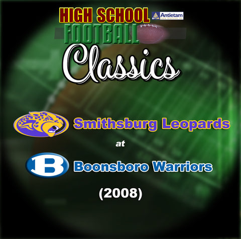 2008 High School Football-Smithsburg at Boonsboro
