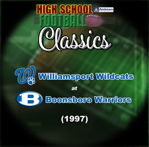 1997 High School Football Williamsport at Boonsboro