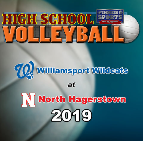 2019 High School Volleyball Williamsport at North Hagerstown DVD