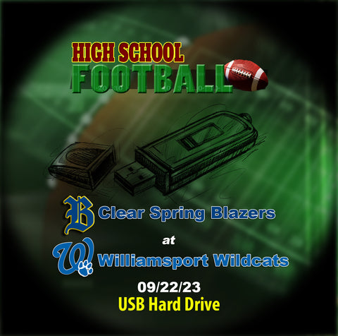 2023 High School Football Clear Spring at Williamsport USB