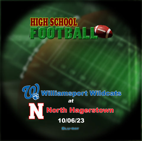 2023 High School Football Williamsport at North Blu-Ray