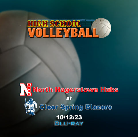 2023 High School Volleyball North at Clear Spring Blu-Ray