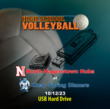 2023 High School Volleyball North at Clear Spring USB hard drive