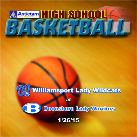 2015 High School Basketball-Williamsport at Boonsboro (Girls)