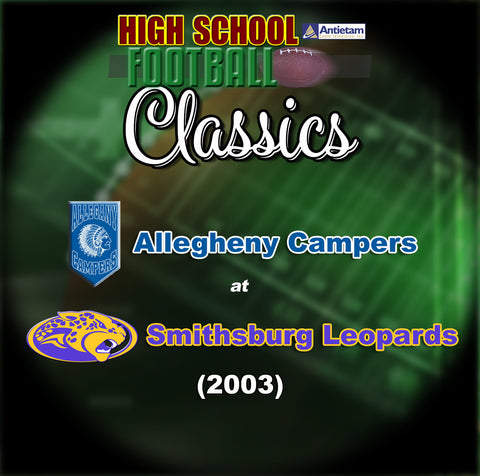 2008 High School Football-Alleghany at Smithsburg