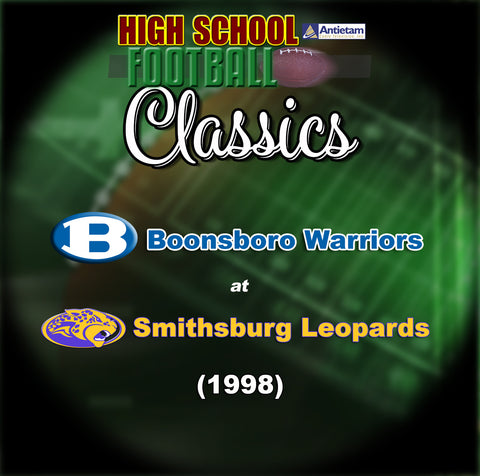 1998 High School Football 1998 Boonsboro at Smithsburg
