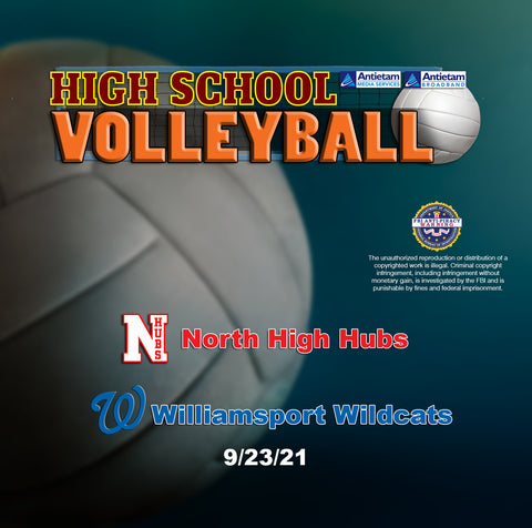 2021 High School Volleyball North at Williamsport Blu-ray