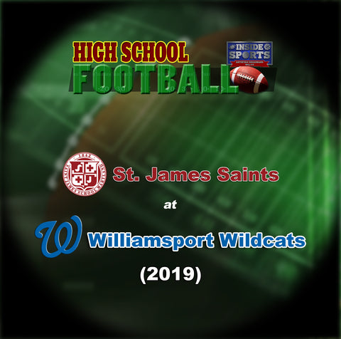 2019 High School Football St James at Williamsport Blu-ray
